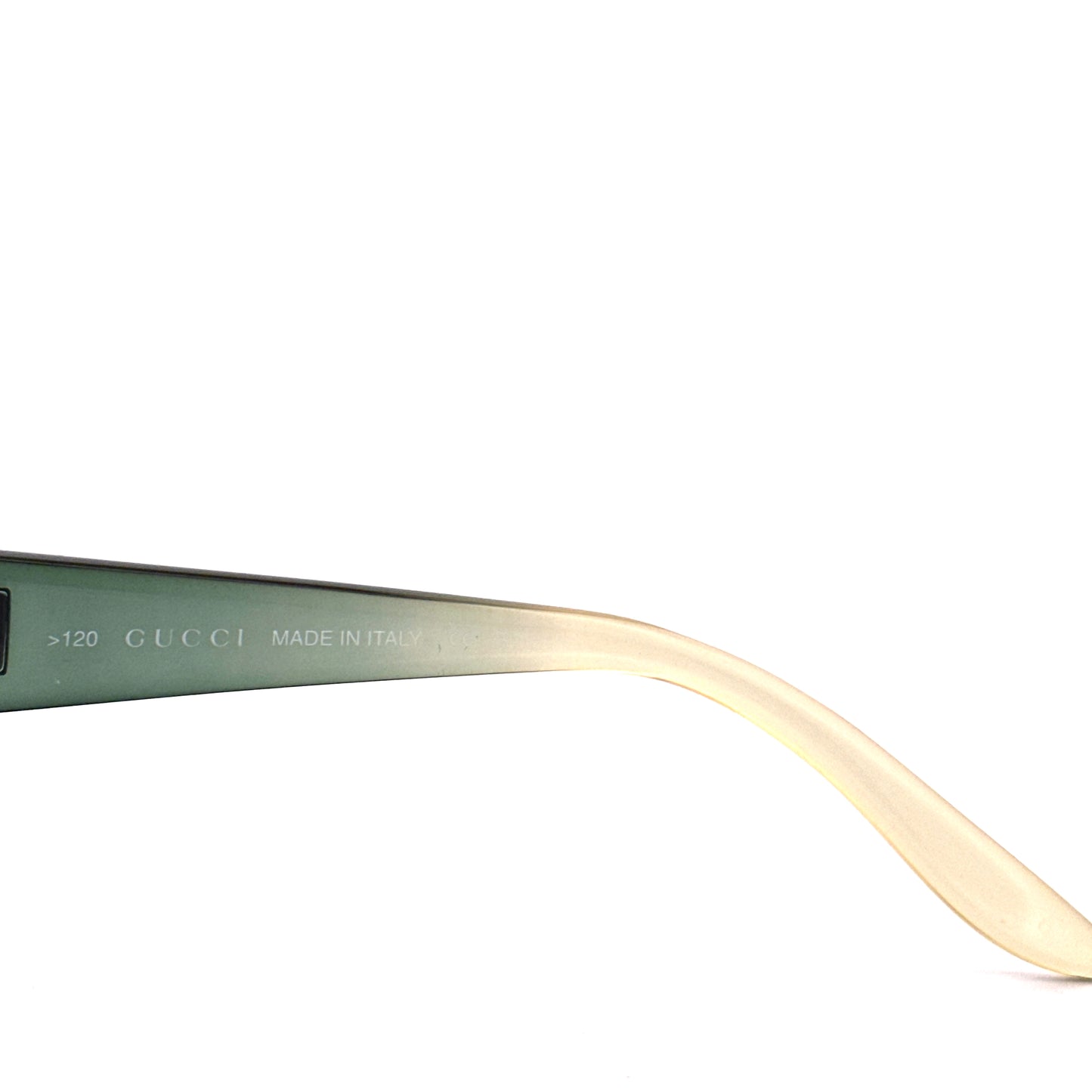 Vintage 90s GG 2454/S Gucci Clear Sunglasses - Medium - Made in Italy