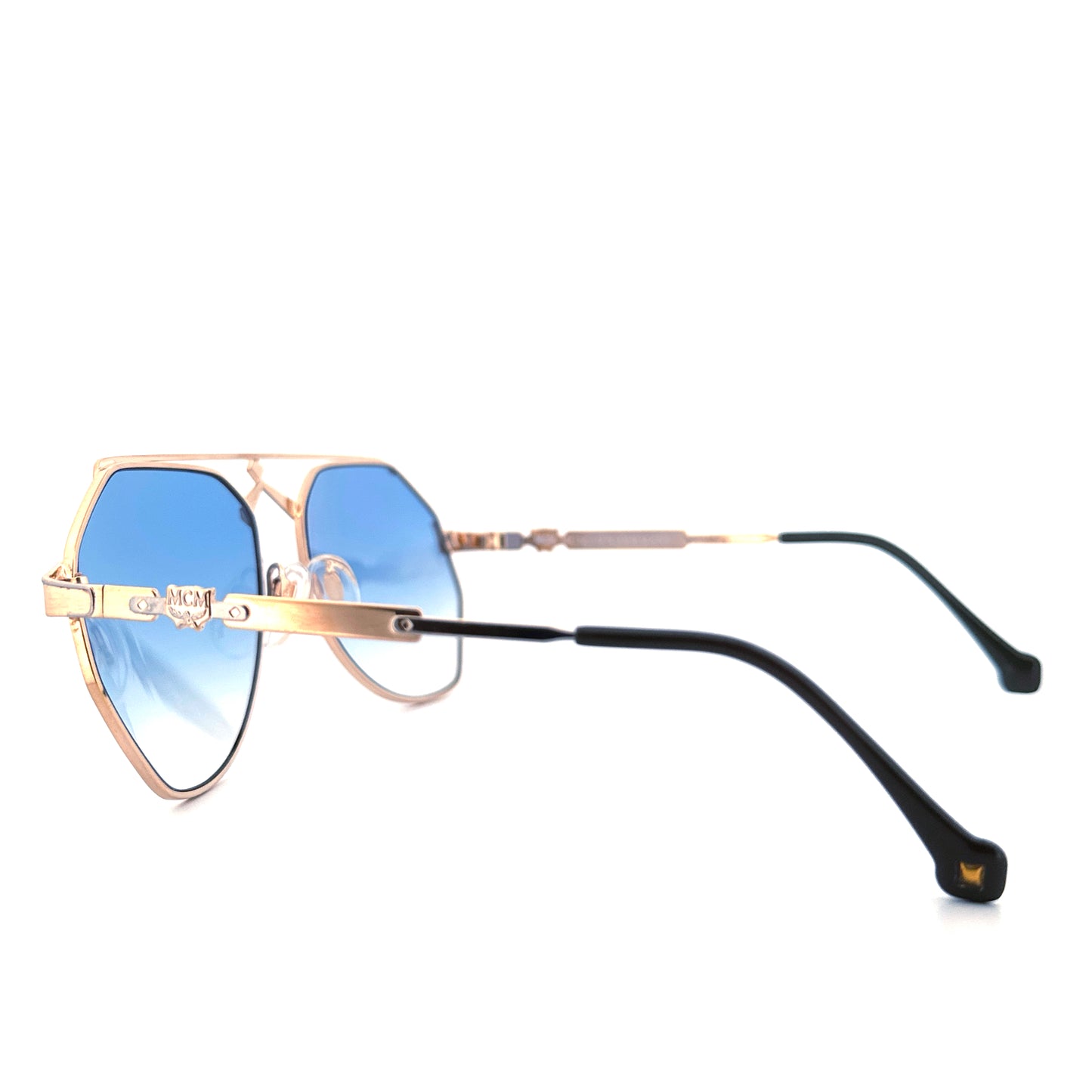 Vintage 80s MCM 2 Aviator Sunglasses - Medium/Large - Made in Germany