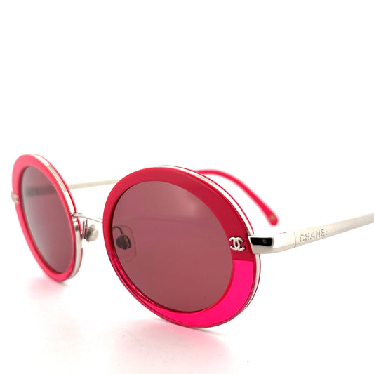 Chanel 4182 Gradient Pink Sunglasses - Medium - Made in Italy