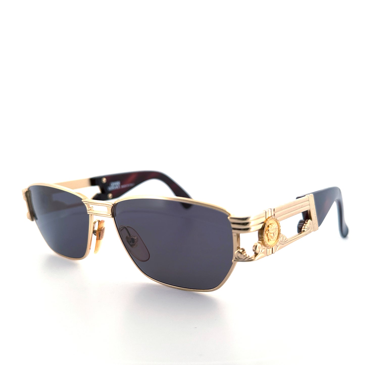 Vintage 90s Gianni Versace S 74 Sunglasses - Medium/Large - Made in Italy