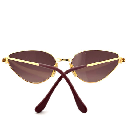 Vintage 90s Cartier Rivoli Sunglasses - Medium - Cat Eye Made in France