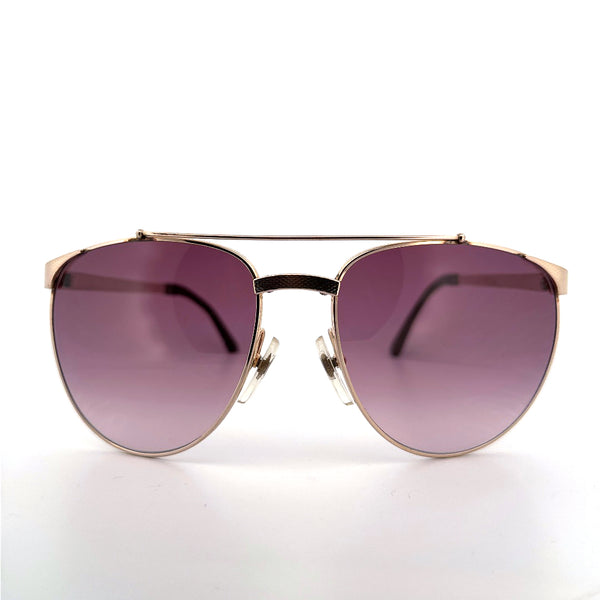Vintage 80s Dunhill Aviator Sunglasses Mod 6029 Size Medium Made in Austria