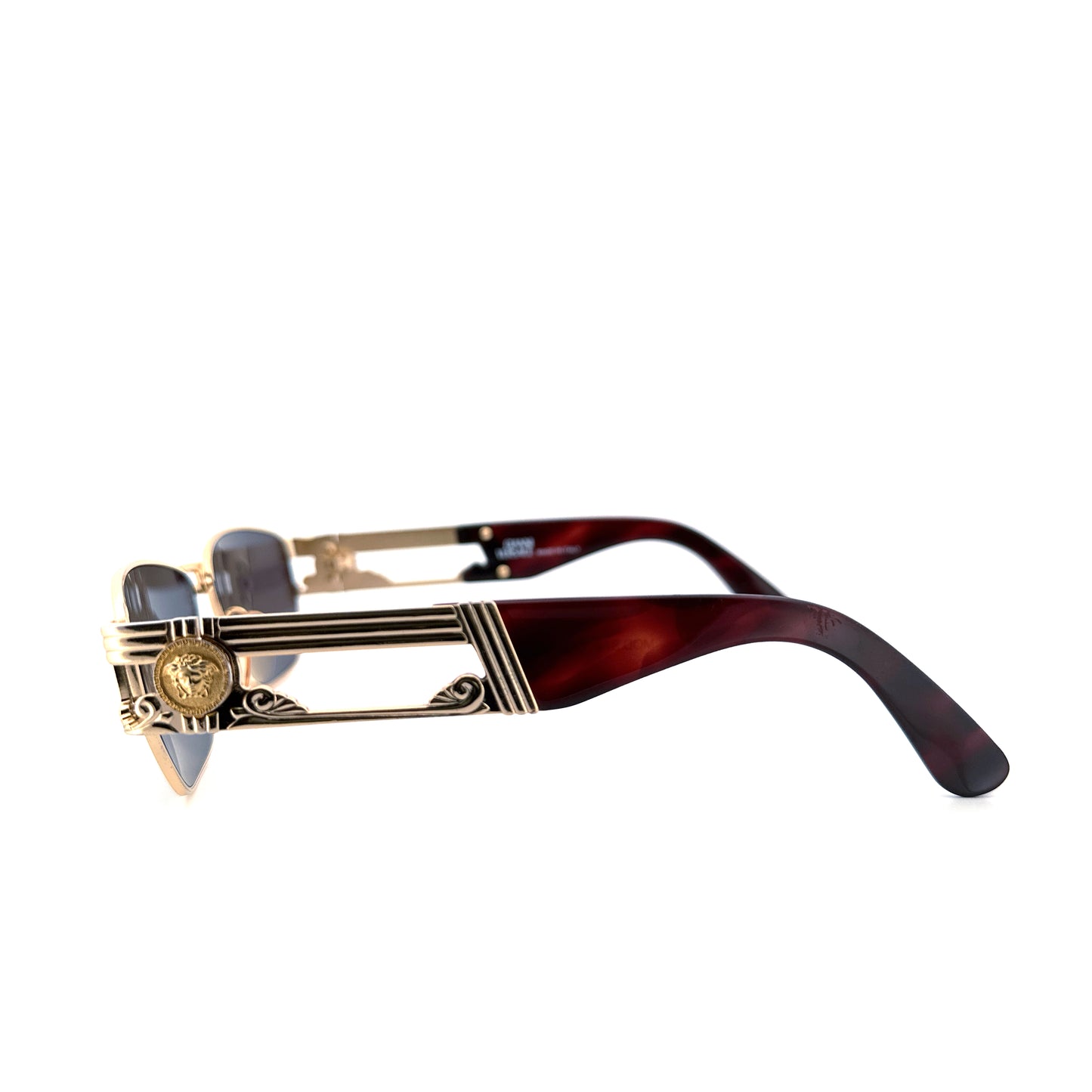 Vintage 90s Gianni Versace S 74 Sunglasses - Medium/Large - Made in Italy