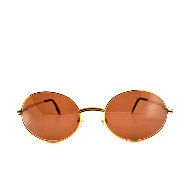 Vintage Maxim´s Paris Oval Sunglasses Size Small Made in France