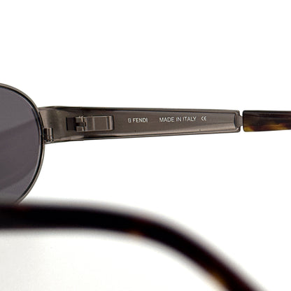 Vintage 90s Fendi Oval Sunglasses Mod SL 7166 - Medium - Made in Italy