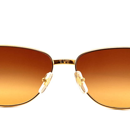 Vintage 80s Cartier Sunglasses - Small/Medium - Made in France