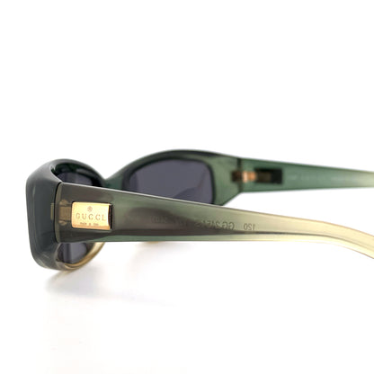 Vintage 90s GG 2454/S Gucci Clear Sunglasses - Medium - Made in Italy