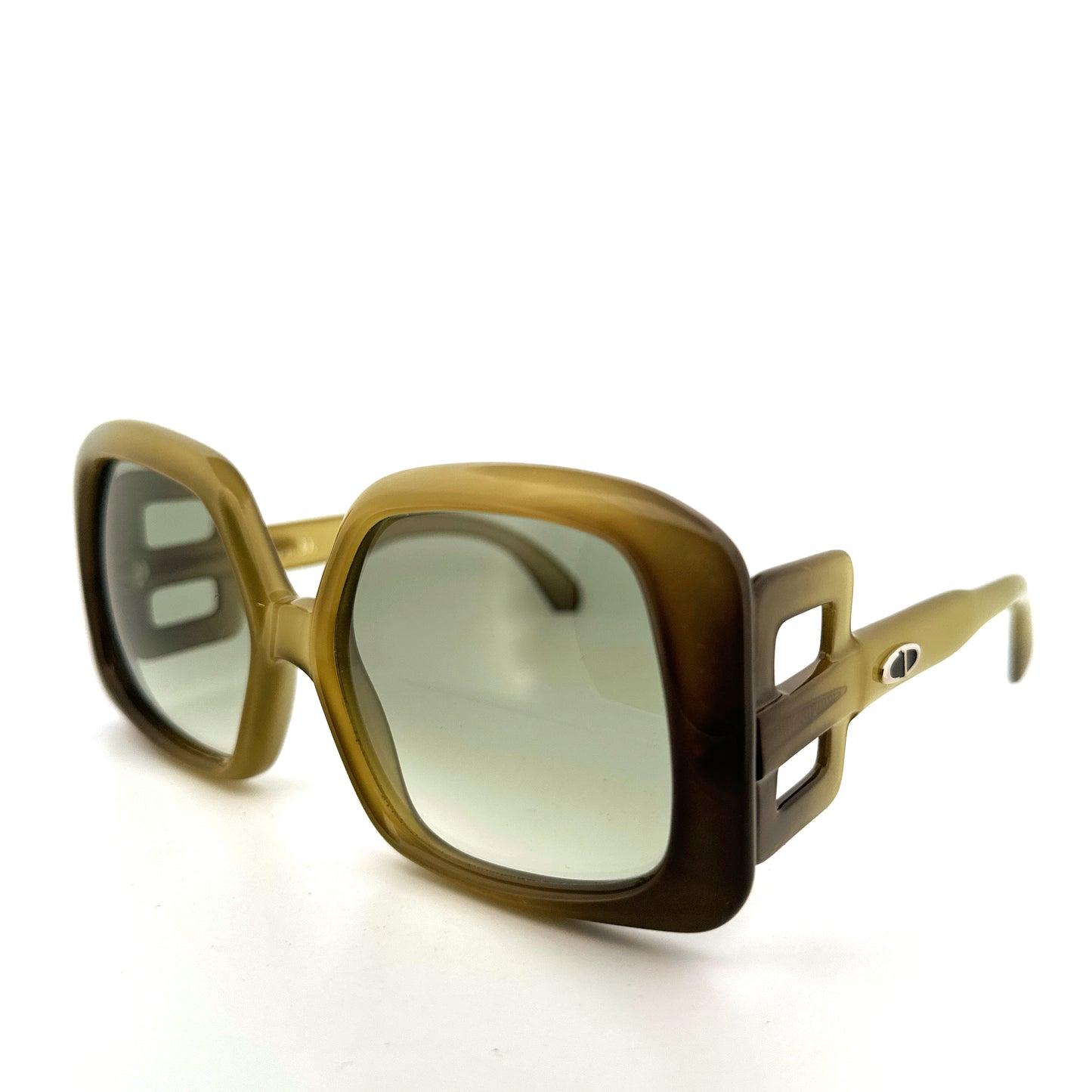 Vintage 70s Christian Dior Oversized 737 Sunglasses - Medium - Made in Germany