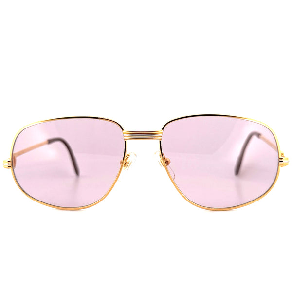 Vintage 80s Cartier Romance Sunglasses - Small/Medium - Made in France