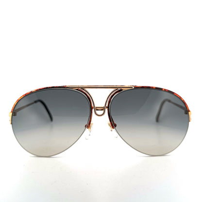 Vintage 90s Porsche Design Semi Rimless Sunglasses Mod 5627