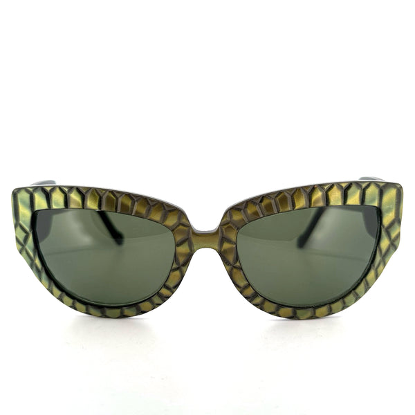 Vintage 80s Traction Productions Sunglasses - Medium - Made in France
