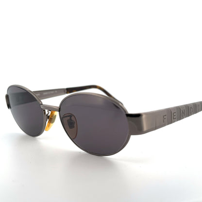 Vintage 90s Fendi Oval Sunglasses Mod SL 7166 - Medium - Made in Italy