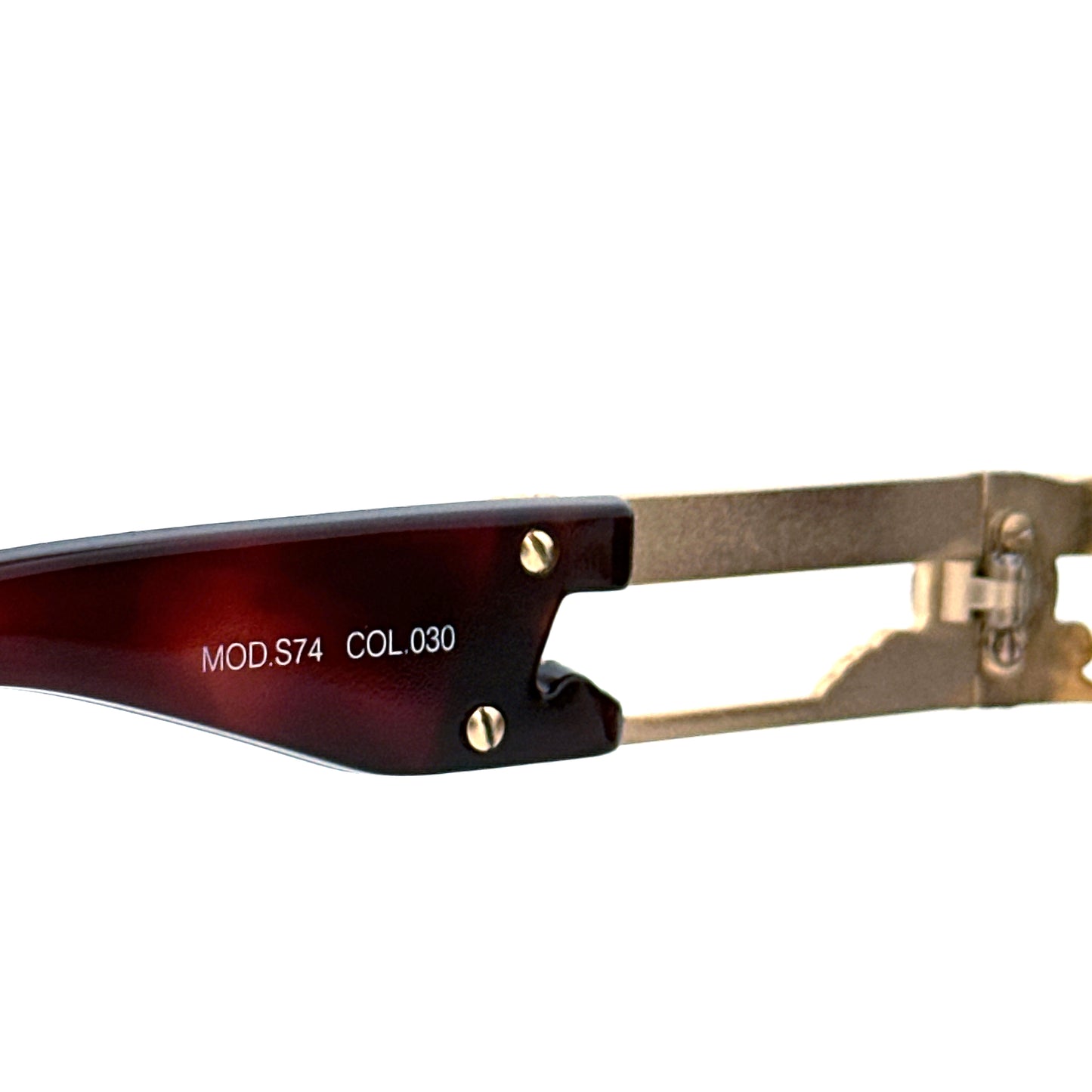 Vintage 90s Gianni Versace S 74 Sunglasses - Medium/Large - Made in Italy