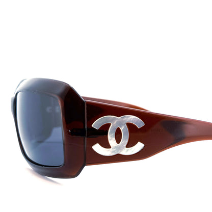 Vintage 90s Chanel Sunglasses - Medium/Large - Made in Italy