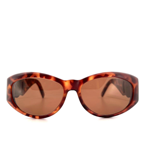 Vintage 90s Gianni Versace 424 Sunglasses Size Medium Made in Italy