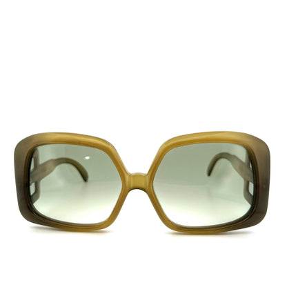 Vintage 70s Christian Dior Oversized 737 Sunglasses - Medium - Made in Germany