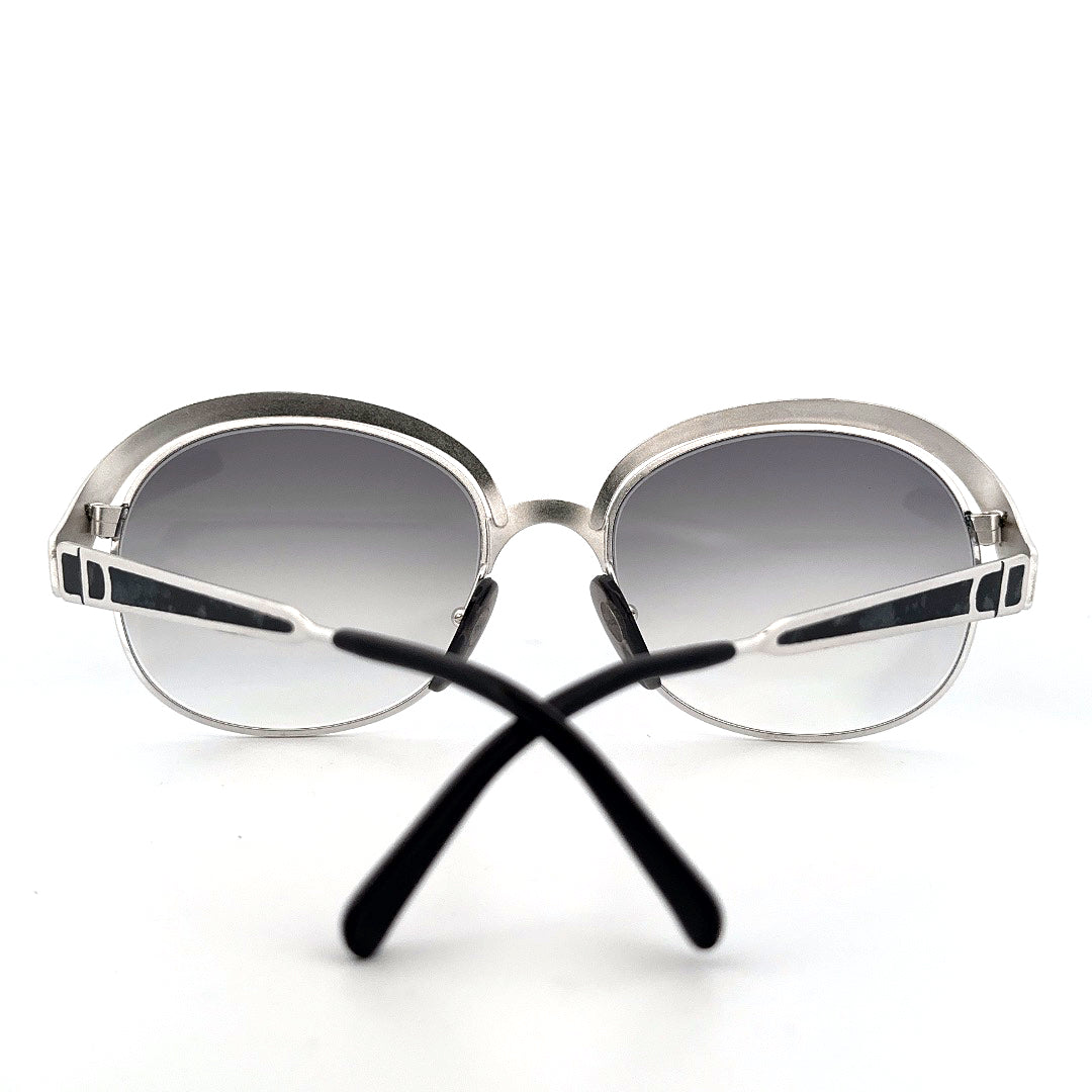 Silver clearance dior sunglasses