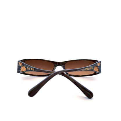 Vintage Y2K Miu Miu Sunglasses - Small - Made in Italy