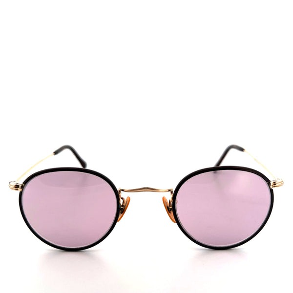 Vintage 30s Gold Filled Sunglasses Round Celluloid Lens Surrounds Size Small