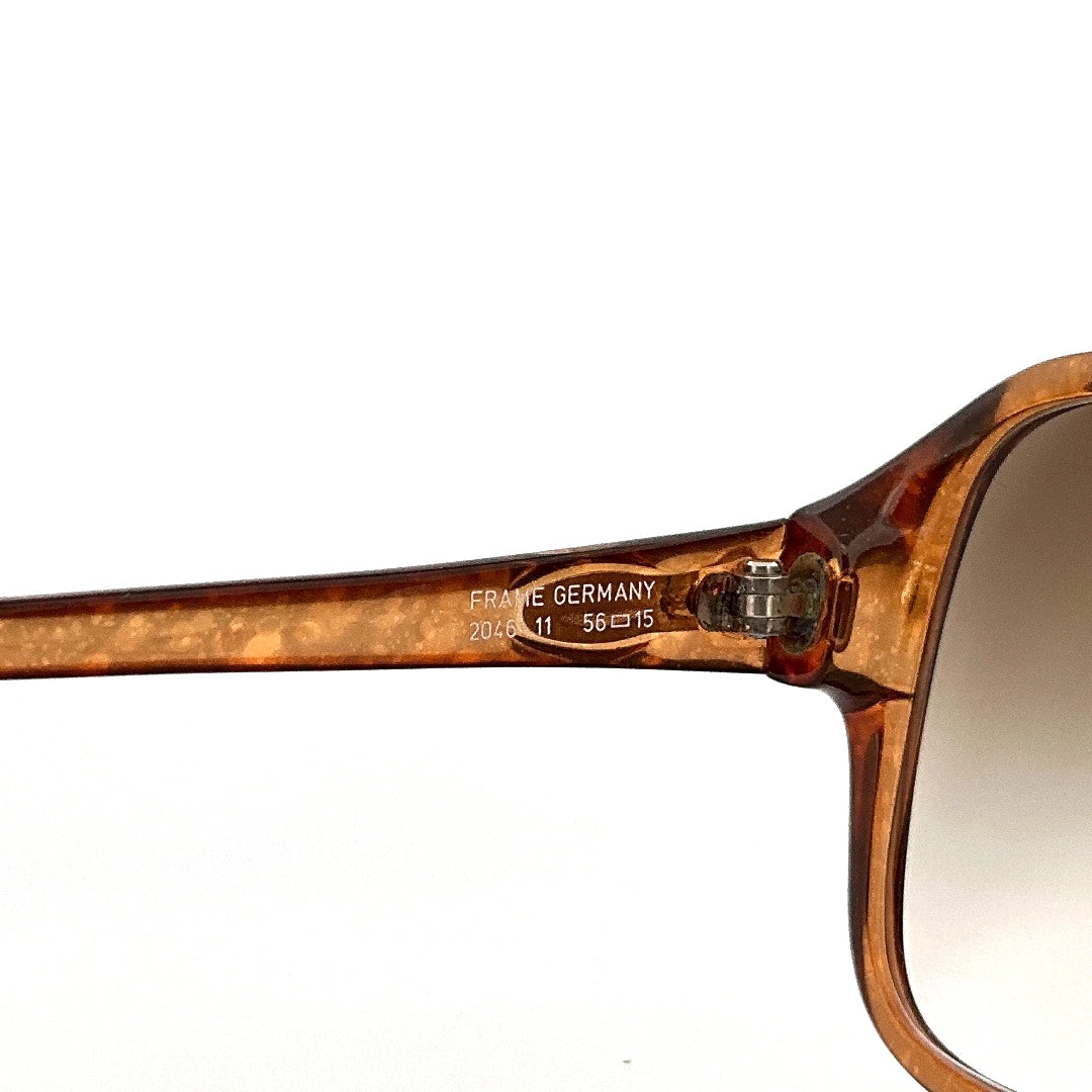 Vintage 70s Ch. Dior Monsieur 2046 Sunglasses - Small/Medium - Made in Germany