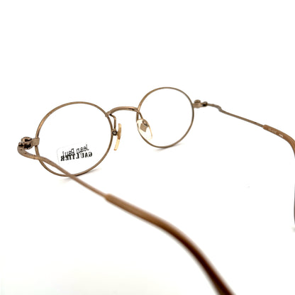 Vintage 90s Jean Paul Gaultier Eyeglasses Frames Mod 55-6105 Oval JPG Japan