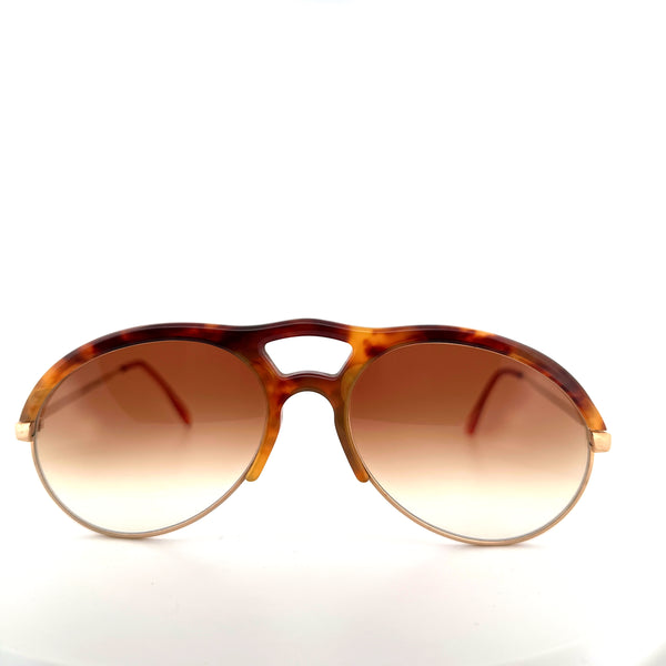 Vintage 80s Bugatti 64900 Sunglasses Size Large Made in France