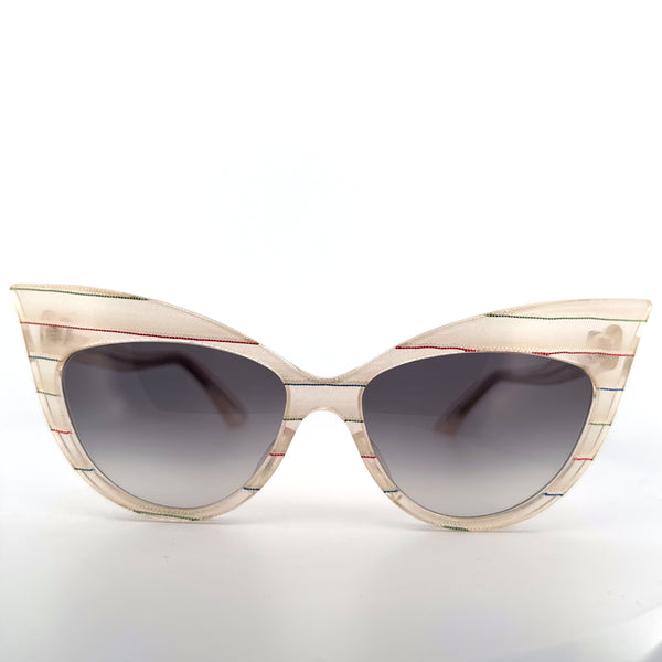 Vintage 80s IDC Cat Eye Sunglasses Women’s Small Hand Made in France